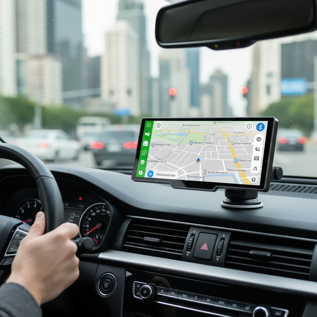 10.26" Carplay Screen for Car,Wireless CarPlay & Android Auto Universal Car Radio Multimedia Video Player,BT AUX FM Car Player